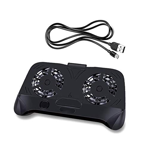 SUPERLOVE Gamepad Teléfono Móvil Gamepad con Función De Refrigeración Soporte para Teléfono Ventiladores Dobles Juego De Teléfono Disipador De Calor Carga Banco De Energía Reducción De Ruido Gamepad