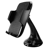 Cellet PH675BK Windshield Car Phone Holder Mount, Universal Compatibility including Samsung Note 8 Galaxy S8/Plus/S7/Edge/S6/ S6 Edge Plus, iPhone X/8/8 Plus/6/6s Plus/5/5s, LG G5/G4, HTC 10