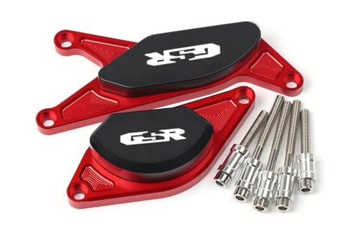 Protection moteur Suzuki GSR750 évite les rayures de carénage rouge