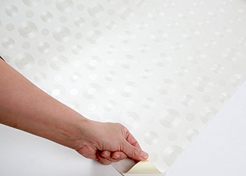 image for ROSEROSA Peel and Stick Flame Retardant PVC Instant Metallic Self-Adhe