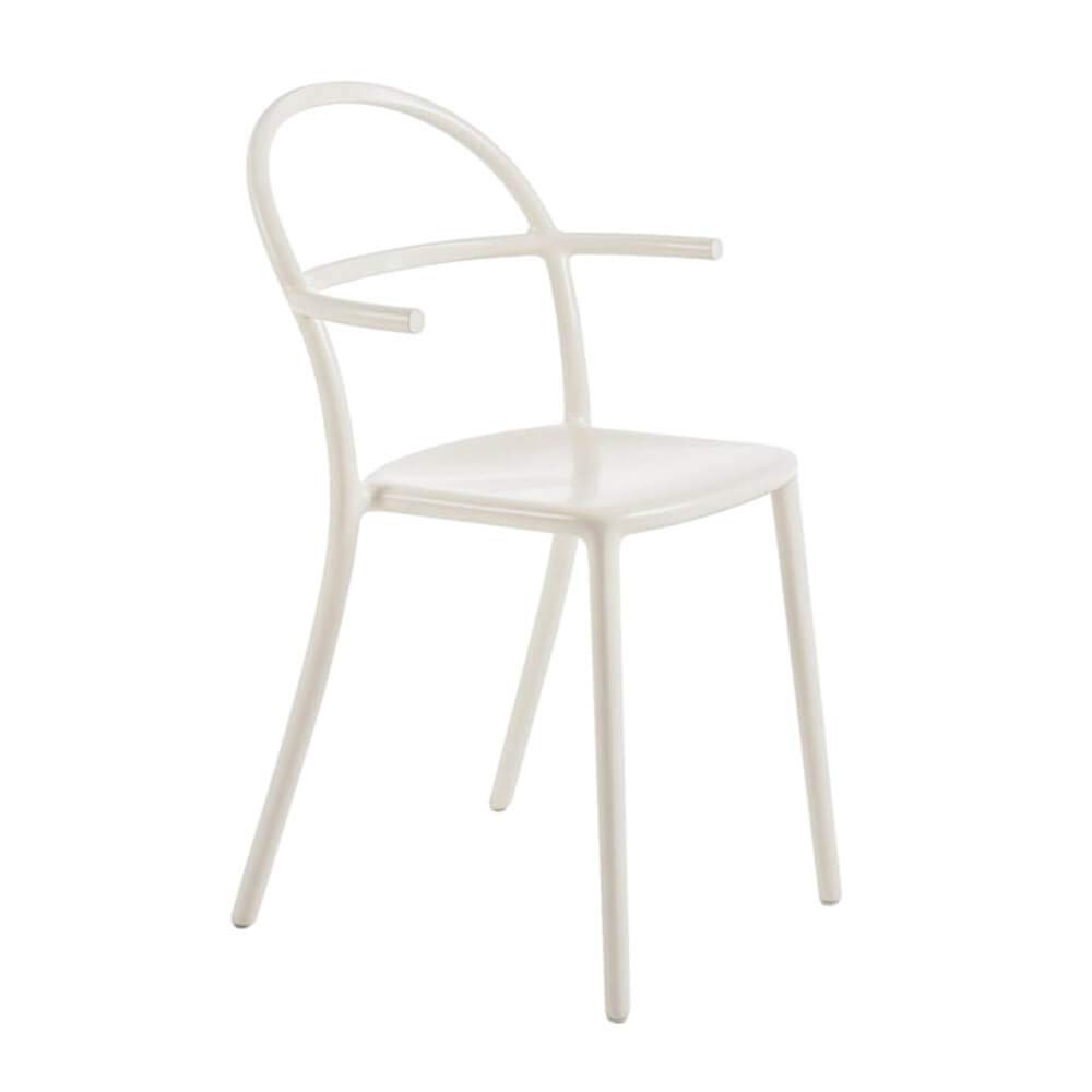 Kartell Set 2 Generic C Fauteuil Blanc