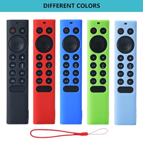 Silicone Protective Cover for NVIDIA Shield TV Pro/4K HDR Remote Controller Series, Light Weight Kids-Friendly Silicone Skin Anti-Slip/Shockproof with Hand Strap - Image 2