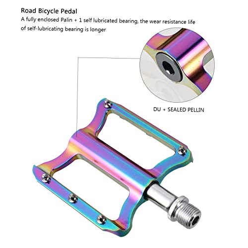 Pédales de route et montagne en aluminium pour éviter les glissades