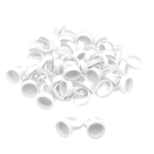200 pezzi Supporto per colla Ciglia, Anelli per