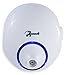 Mammoth Air Purifier MiniĀ® Wall Plug-In Adjustable Ion Ionic & Ozone Air Purifier by Deodorize Destroy Odor, Filter-less, Clean Air Sanitizer with LED Mood Light - White