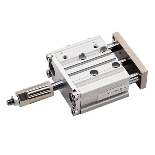 Cylindre pneumatique MGPM12 pour stopper les torsions mécaniques avec son guide compact