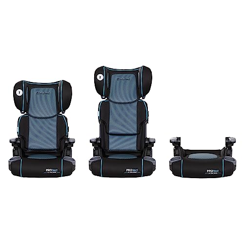 Baby Trend Protect 2-in-1 Folding Belt-Positioning Booster Seat, Aqua Tech - image 3