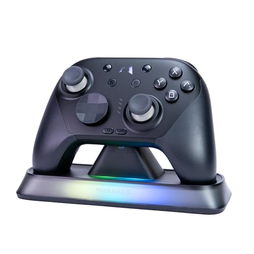MOBAPAD Chitu2 HD Switch 2 Wireless Controller, TMR Glide Joysticks [ZERO Drift], Charging Dock, HD Rumble, NFC, Turbo, Programming, Mechanical Buttons - Gamepad for Nintendo Switch/Switch 2 by MOBAPAD - Used condition - US$62.69