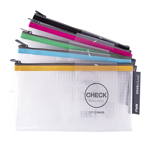 APLI 17383 - Bolsa Zipper Bag Check