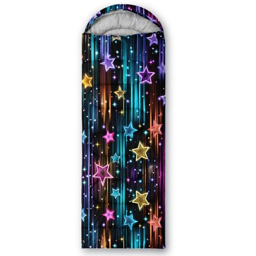 Image of QOOMO Camping Sleeping Bags,3 Season Warm & Cool Weather,Lightweight,Waterproof Sleeping Bags for Adults & Kids,Traveling,and Outdoors,Camping Gear Equipment