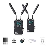 Fréquence Auto, Appairage Rapide : Le WT1S Système de Transmission Vidéo sans Fil sélectionne automatiquement l’une de ses 13 fréquences optimisées pour éviter les interférences. Son appairage rapide en groupe convient aux environnements multi-appareils comme les salons ou plateaux de tournage.