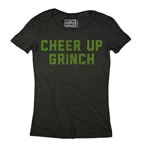 Buy Me Brunch Camiseta de Natal extra confortável e macia divertida para a temporada de férias, Chee