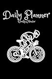  DAILY PLANNER WEEKLY CALENDAR: Racing Cyclist Organizer UNDATED - 128 Pages 52 Weeks Monday to Sunday - Vintage Bicycle Notebook Journal Cycling - Racing Bike To-Do List for Biker & Racing Cyclist