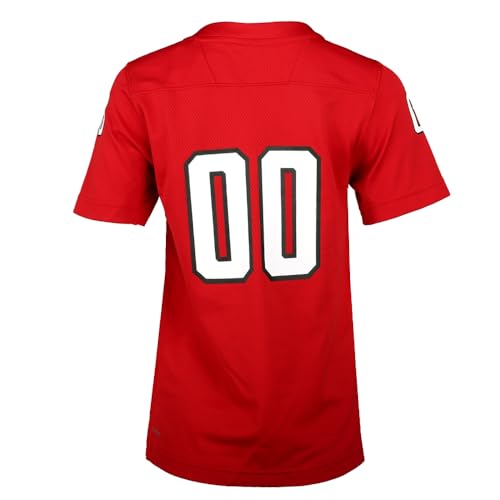 adidas Kids Boys Blank Crew Neck Short Sleeve Jersey Football Casual - Red2
