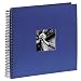 Produktbild Hama Fotoalbum Jumbo 36x32 cm (Spiral-Album mit 50 schwarzen Seiten, Fotobuch mit Pergamin-Trennblättern, Album zum Einkleben und Selbstgestalten) blau