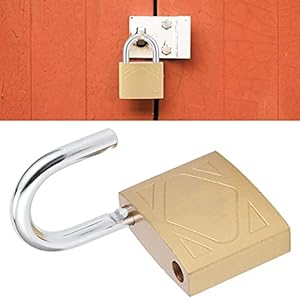 Klocken Vorhängeschloss mit 3 Tasten