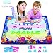 Star Sea Premium Magic Water Drawing Mat, 7 Colored Doodle Pad for Kids/Toddlers, Ocean Aqua Mat for Painting, Writing, Best Educational Toys for Children's Day Gifts