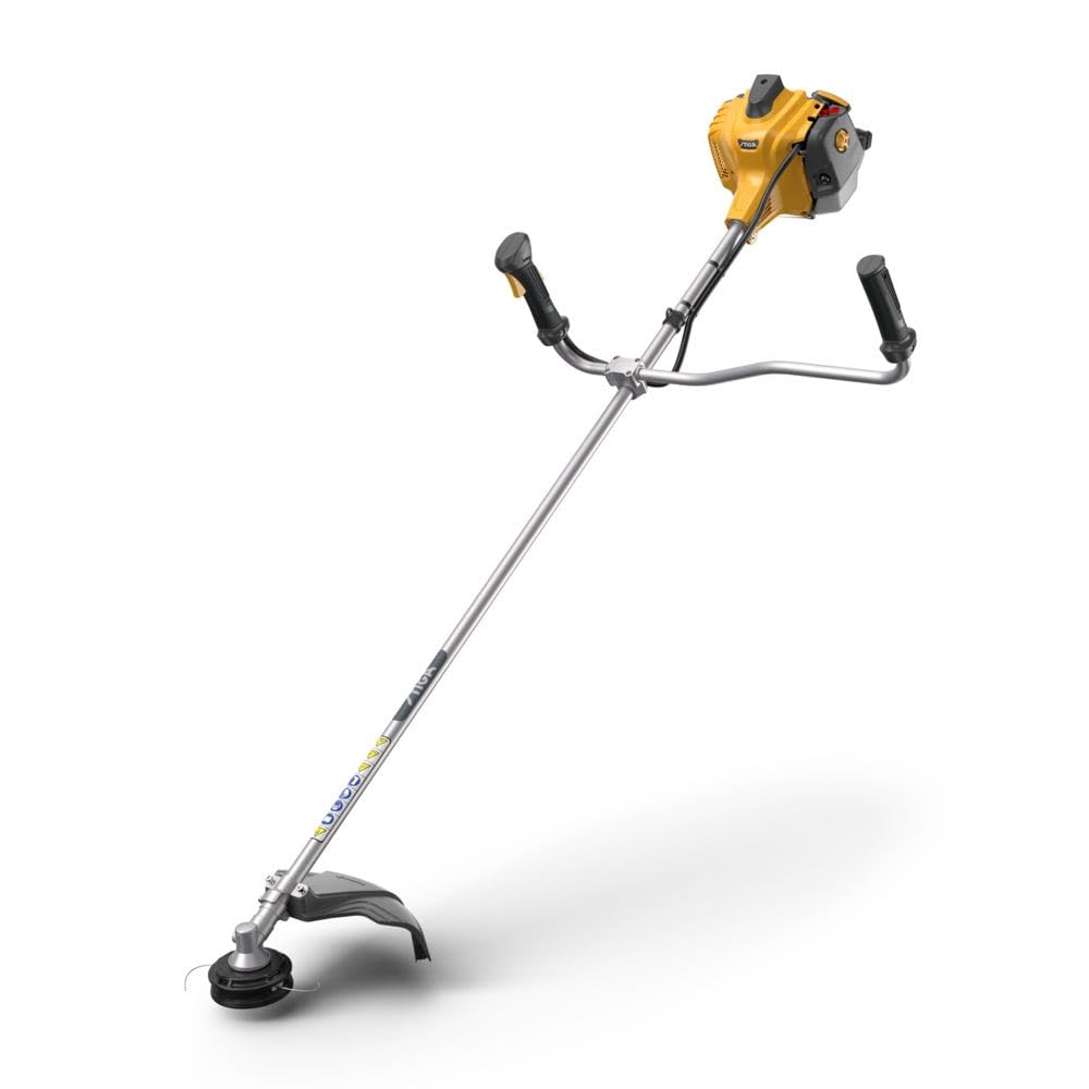 STIGA BC 730 B Desbrozadora, 25,4 cm³, 43 cm - Manillar de Bicicleta, Cabeza Bump&Work - Hierbas tenaces y Matorrales