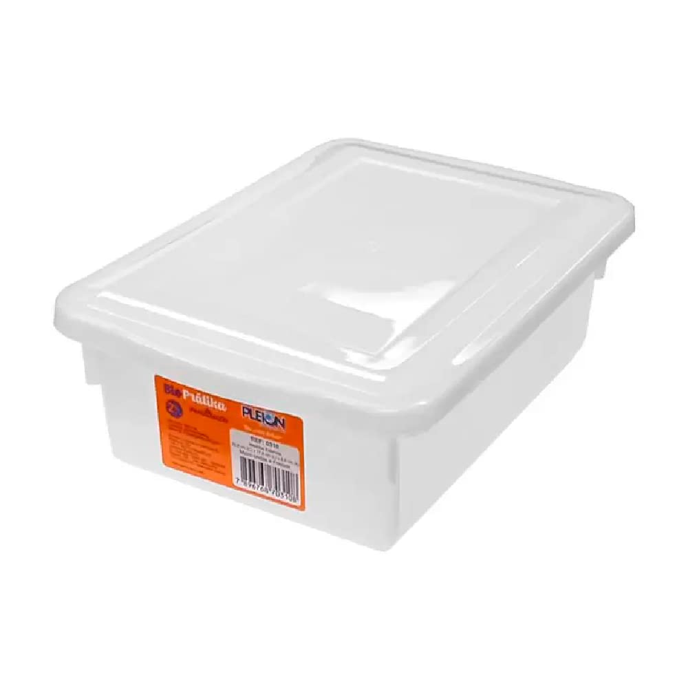 Caixa Organizadora Biopratika Pleion Transparente 2.5 Litros,