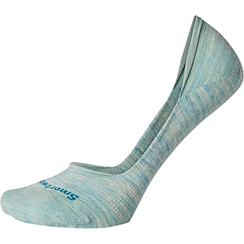 Smartwool Secret Sleuth No Show Sock - Women's Frosty Green, M