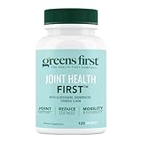 Greens First Joint Health First - Natural Joint Support Supplement with MSM, Turmeric, Ashwagandha, & Ginger - for Joint Support - Non-GMO/Dairy-Free/Gluten-Free (120 Softgels)