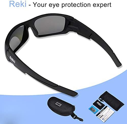 Miniatura 6 de Reki Gafas de sol polarizadas deportivas para hombres y mujeres Ciclismo correr conducción pesca