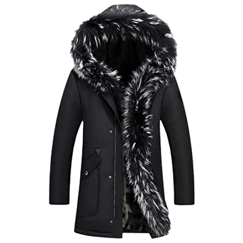 Parka homme grande taille XXXXXL veste en duvet chaude et imperméable pour l'hiver