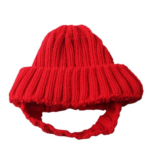 (1 Pack�jPet Knit Hat Soft Cap for Small Dogs & Cats, Winter Warmth Costume for Photo Shoots, Outdoor Playing Knitted Pet Hat Dog