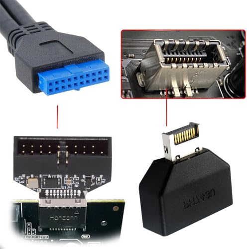 Adaptador USB 3.1 Type-E a USB 3.0 20Pin miniatura 4