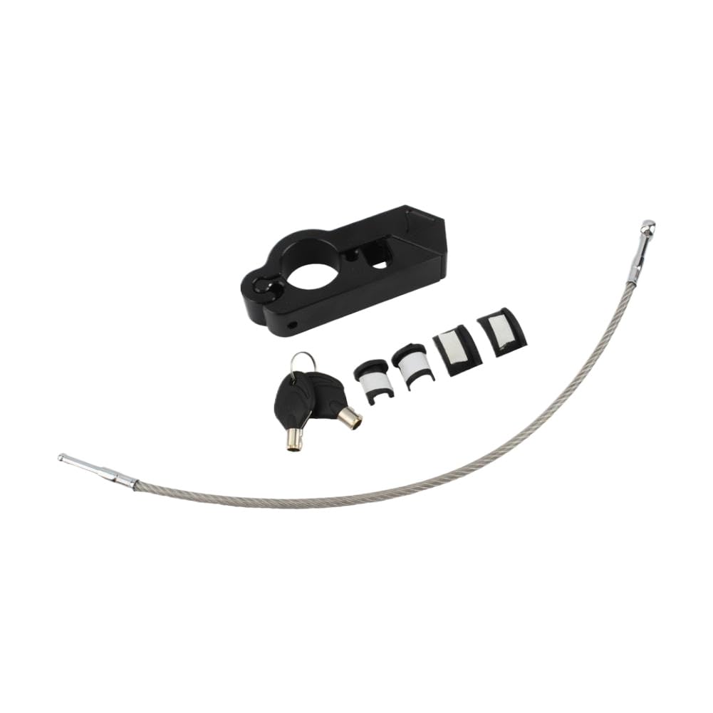 Lucchetto per Casco da Moto Manubrio Freno Solido Compatibile con ATV