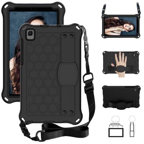 Coque anti-casse Samsung Galaxy Tab A7 Lite antichoc avec sangle noir - 3