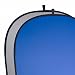Produktbild walimex pro 2in1 Falthintergrund grau/blau 150x200
