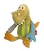 Produktbild Sigikid 39489 Kuscheltier Patchwork Sweety, Dino/Grün