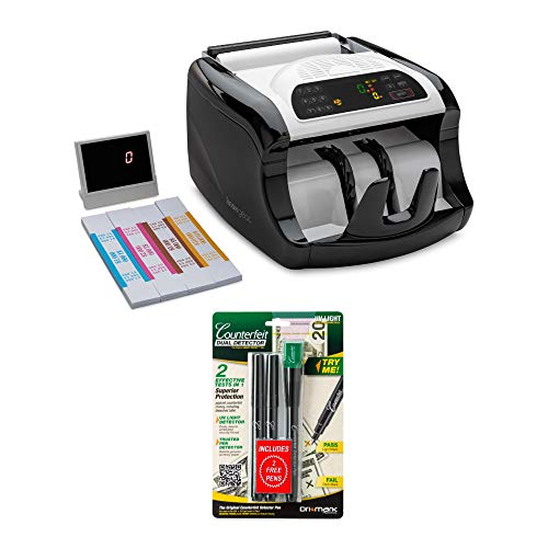 Knox Gear Cash Bill Counter with Dri Mark Dual Detector UV Light