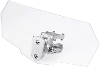 Windschutzscheibe Universal, Windschild Motorrad Windschild Aufsatz Motorrad Windschutzscheiben Spoiler Windschild Windschutzscheibe Elektrofahrzeuge Windabweiser Roller