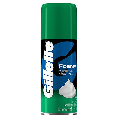Gillette Foamy Menthol Shave Foam 175g