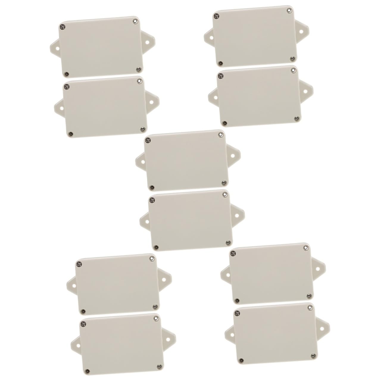 Homoyoyo 10pièces Boîte De Jonction Électronique Étanche De Boîtier Plastique Pour Projets Électriques Extérieurs Résistant Et Pratique Pour Applications Diverses