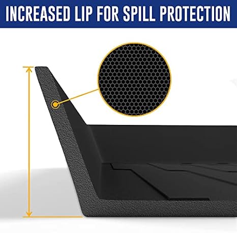 Premium Cargo Liner for Jeep Patriot Compass 2007-2017 - 100% Protection - Custom Fit Car Trunk Mat - Easy-to-Wash & All-Season Black Cargo Mat - 3D Shaped Laser Measured Trunk Liners
