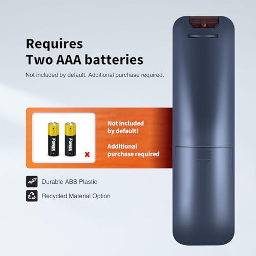 TRUCKON Neue Ersatzfernbedienung für WiMiUS P61 Mini Beamer, für Agreago Projektor, für VANKYO Performance X3 1080P