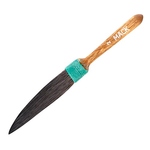 MACK Pinstriper Sword Striper Brush 20 Series Size 2 Oak Hair Multicolor 13/8" Enamel, Varnish Resistant