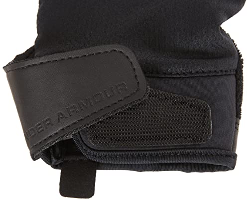 Under Armour Men's Training Half Finger Gloves , (001) Black / Black / Pitch Gray , Large #TOP2