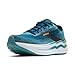 Produktbild Brooks Herren Ghost Max 2 Sneaker, Moroccan Blue Aqua Orange Pop, 45.5 EU