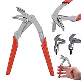 Car Clip Pliers & Trim Removal Tool, Stainless Steel Automotive Clip Removal Pliers for Auto Door Panels, Interior & Exterior Trim, Mechanic, Damage-Free Disassembly