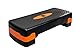 ZANGCO Fitness Stepper | Exercise Step for Home & Gym, Suited for Cardio, Yoga, Aerobics, Weights, Workout for Indoor/Outdoor | Adjustable 2 Step Level Heights (10,15 CM) | Exercise Accessory (Orange)