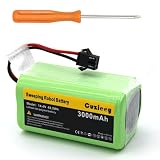 Replacement Battery for Eufy RoboVac - 120-180 Minutes Runtime - for Eufy 11, 11S, 30, 30C, 15C, 15T, 12, 35C, 15C MAX, Deebot N79S, 500, N79, DN622,Tesvor X500 Robot Vacuum Cleaners 14.4V 3000mAh