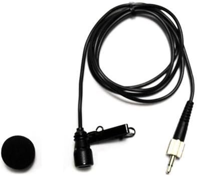 EZProGear TCM148 Omnidirectional Condenser Lapel (Lavalier) Microphone 3.5" Lock Screw