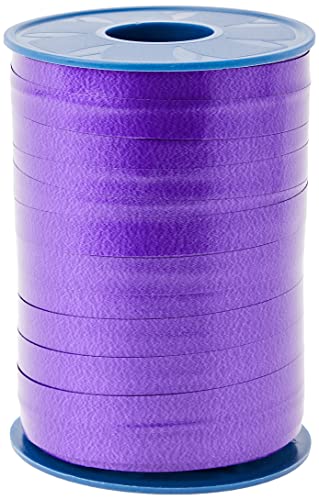 C.E. Pattberg AMERICA Ruban Paquet Cadeau violet, 250 m de Bolduc pour Emballage, Bolduc Largeur 10 mm, Accessoire de Décoration & Bricolage DIY, Ruban...