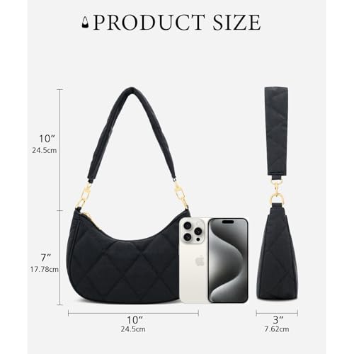 Image of KKXIU Shoulder Bag for Women Cute Hobo Purses and Handbags Retro Clutch Underarm Purse | Cute