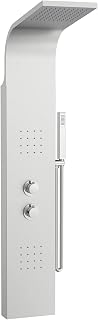 Roca A5A9A8BC00 - Columna de hidromasaje termostática Essential 2.0, Version Nueva