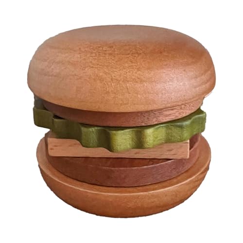 Dessous de verre absorbants en forme de hamburger pour une table sans taches - 2